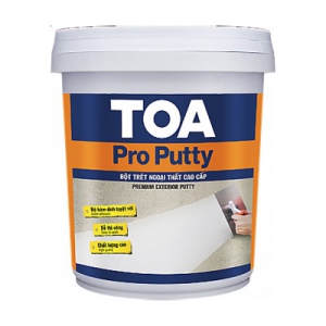 BỘT TRÉT TƯỜNG NGOẠI THẤT CAO CẤP TOA PRO PUTTY