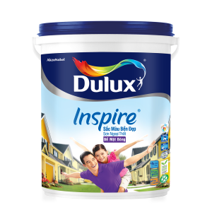 DULUX  INSPIRE NGOẠI THẤT SẮC MÀU BỀN ĐẸP BỀ MẶT BÓNG