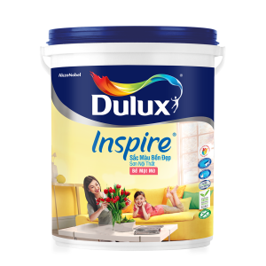 DULUX  INSPIRE NỘI THẤT SẮC MÀU BỀN ĐẸP BỀ MẶT MỜ