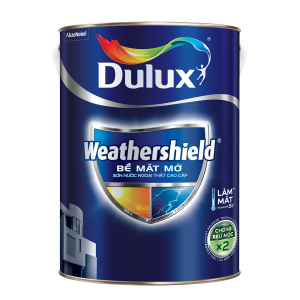 DULUX WEATHERSHIELD BỀ MẶT MỜ