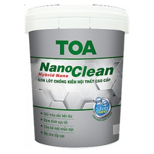 SƠN LÓT CHỐNG KIỀM NỘI THẤT CAO CẤP TOA NANOCLEAN