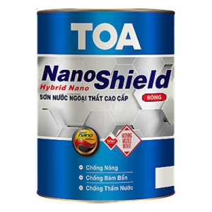 SƠN NGOẠI THẤT CAO CẤP TOA NANOSHIELD BÓNG