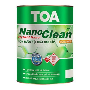 SƠN NỘI THẤT CAO CẤP TOA NANOCLEAN - BÓNG MỜ