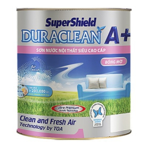 SƠN NỘI THẤT CAO CẤP TOA SUPERSHIELD DURACLEAN BÓNG MỜ